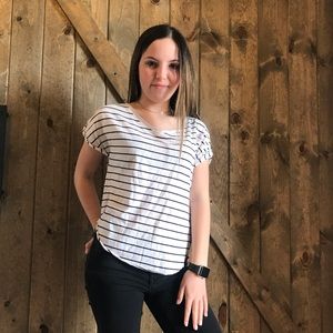 Hollister stripped shirt